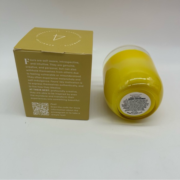Paddywax Enneagram 4 Individualist Prickly Spiced Pear Jar soy wax Candle 5 oz - Picture 3 of 3